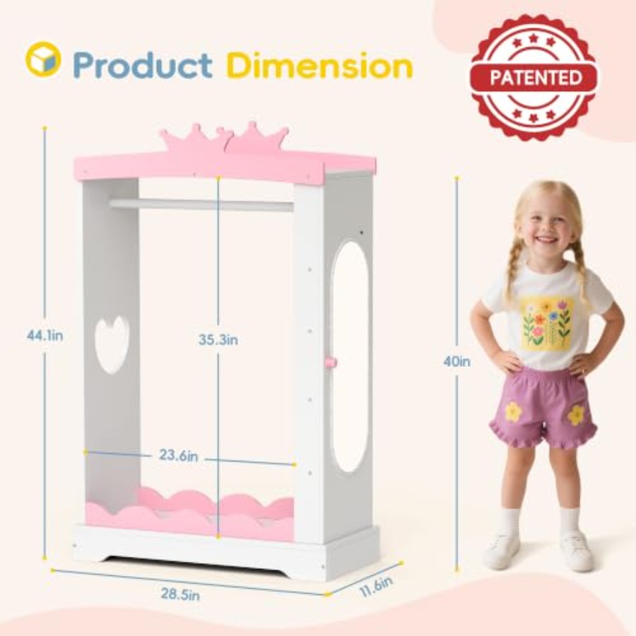 Гардероб для переодевания с зе – обзор и цена Full Length Mirror Jewelry Armoire