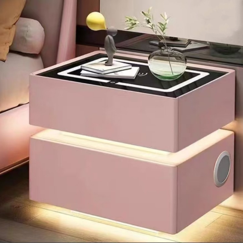 Прикроватная тумбочка из цельн – обзор и цена Solid Wood Nightstand 2 Drawers