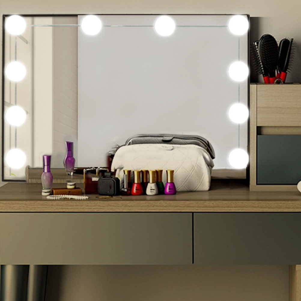 1 комплект светодиодной лампы  – обзор и цена Dressing Table Vanity With Lighted Mirror
