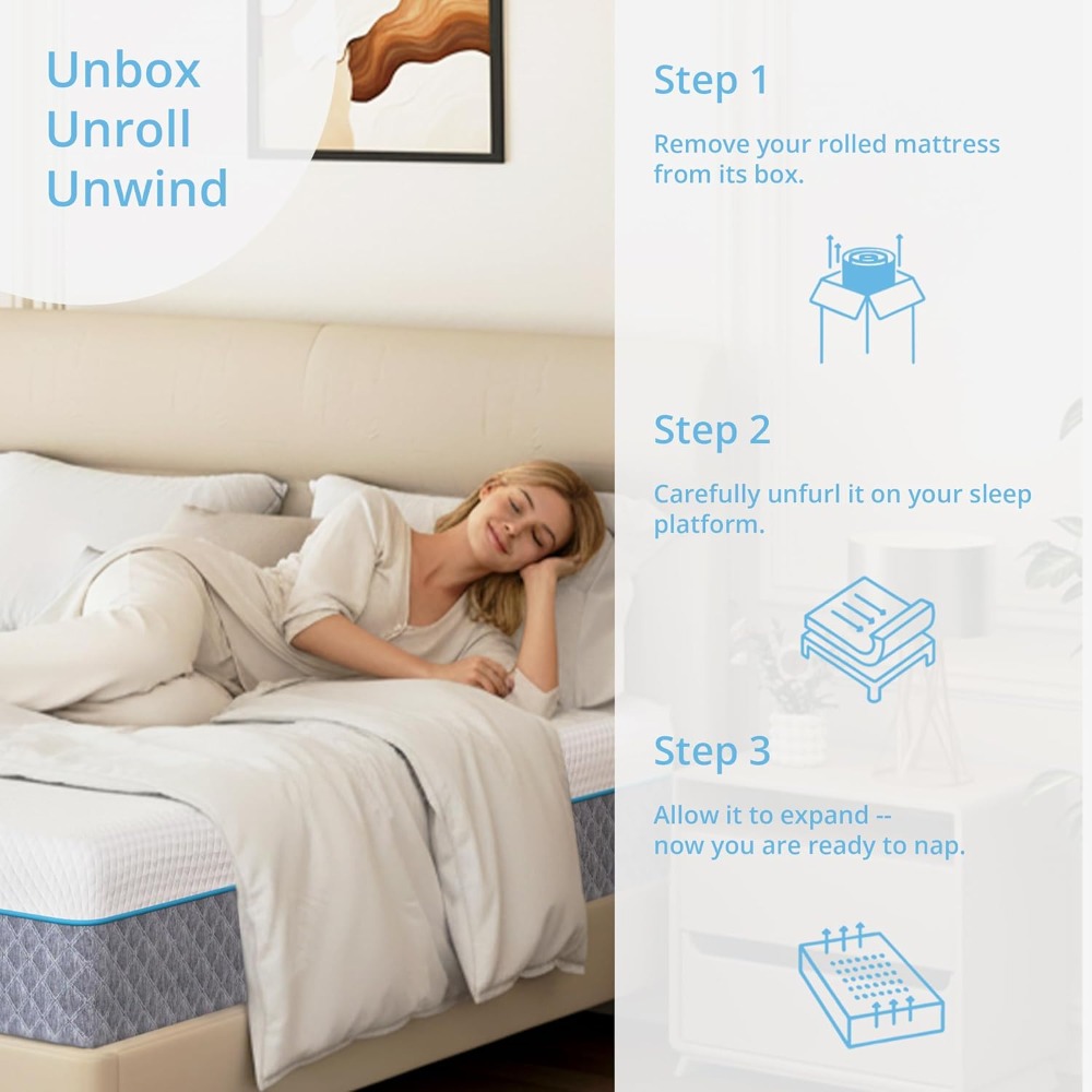Матрас Queen-размера 14 дюймов – обзор и цена Memory Foam Mattress In A Box Queen