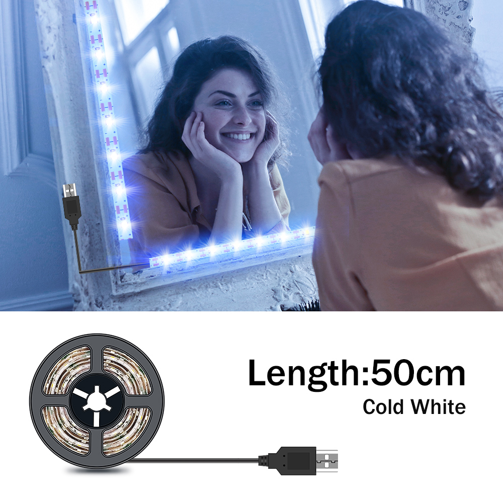 DC5V Светодиодная лампа для зе – обзор и цена Dressing Table Vanity With Lighted Mirror