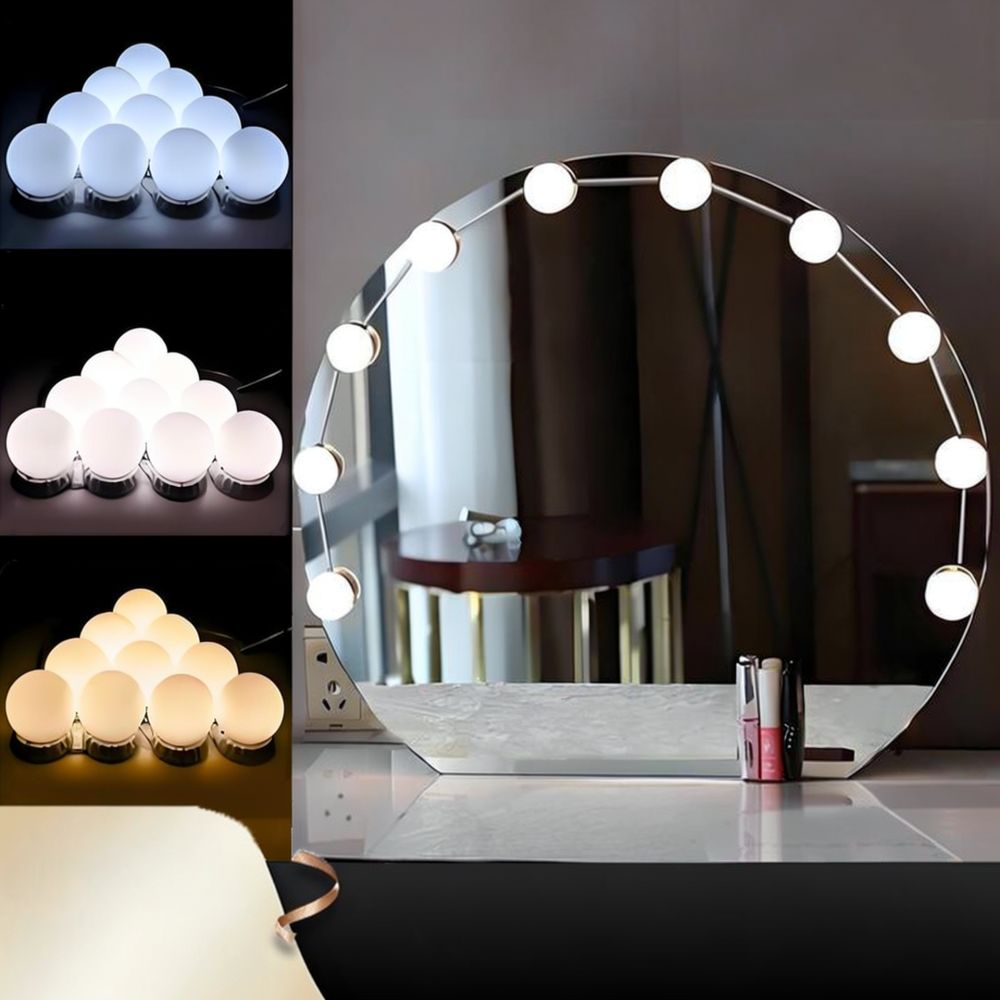 Светодиодная лампа для зеркала – обзор и цена Dressing Table Vanity With Lighted Mirror